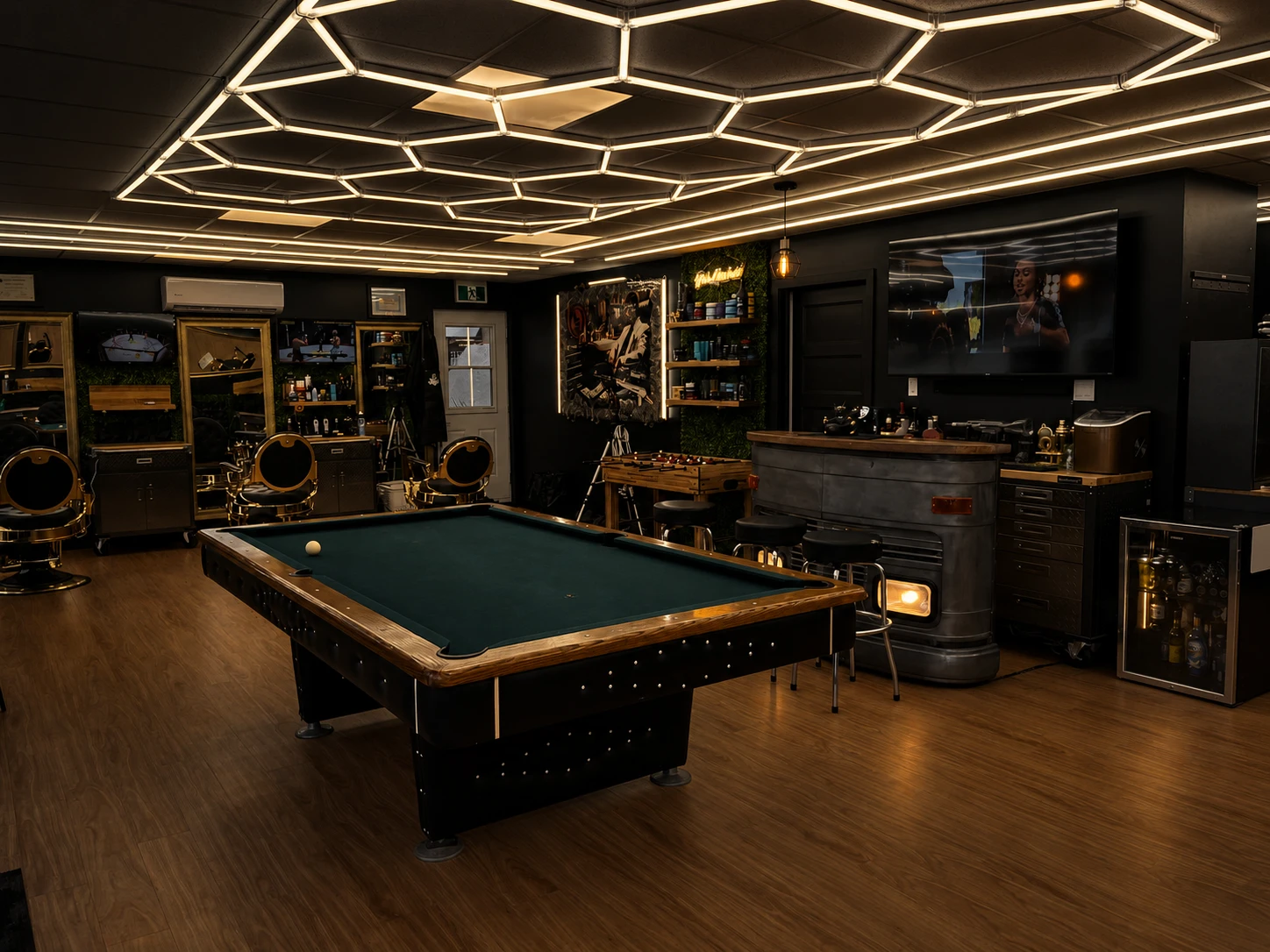 L’ambiance du salon